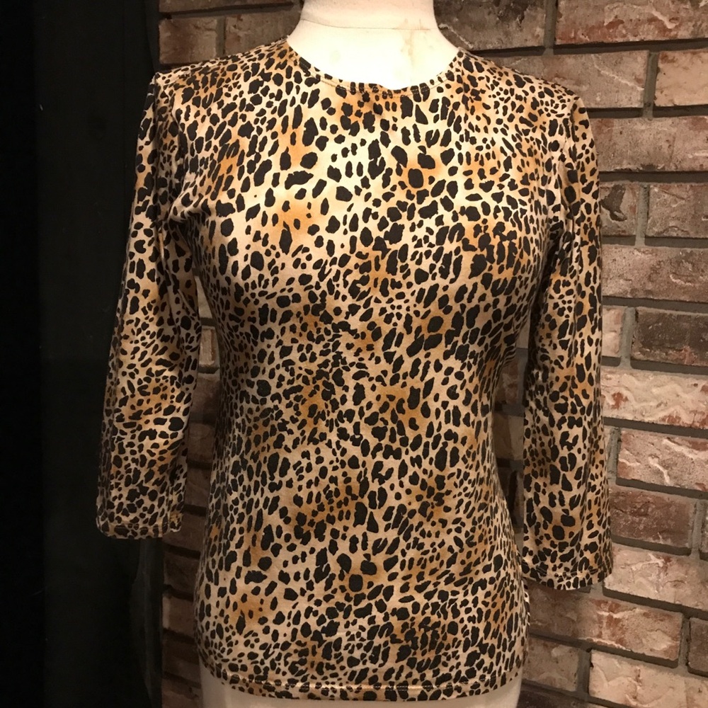 Leggiadro Leopard Top